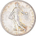 Moeda, França, Semeuse, Franc, 1917, Paris, MS(60-62), Prata, KM:844.1