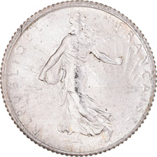 Coin, France, Semeuse, Franc, 1920, Paris, MS(60-62), Silver, KM:844.1