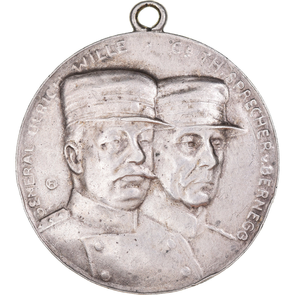 Zwitserland, Medaille, 1914, ZF, Zilver