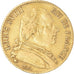 Moeda, França, Louis XVIII, 20 Francs, 1814, Paris, VF(30-35), Dourado