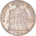 Moneta, Francja, Hercule, 5 Francs, 1876, Paris, EF(40-45), Srebro, KM:820.1