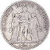 Moeda, França, Hercule, 5 Francs, 1875, Paris, VF(30-35), Prata, KM:820.1