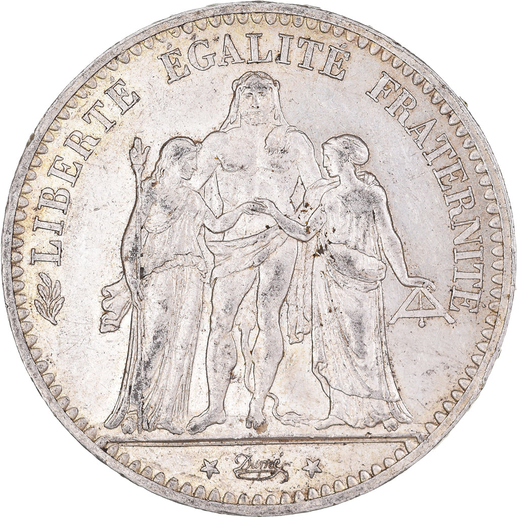 Coin, France, Hercule, 5 Francs, 1875, Paris, AU(50-53), Silver, KM:820.1