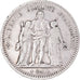 Monnaie, France, Hercule, 5 Francs, 1848, Paris, B+, Argent, KM:756.1