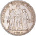 Coin, France, Hercule, 5 Francs, 1877, Paris, AU(50-53), Silver, KM:820.1