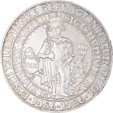 Coin, Austria, 500 Schilling, 1986, Vienna, MS(63), Silver, KM:2977