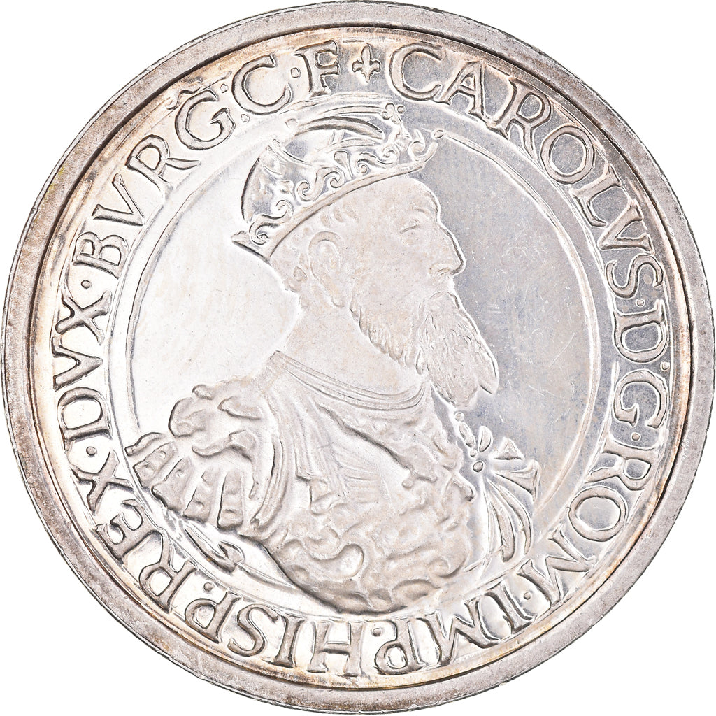 Coin, Belgium, 5 Ecu, 1987, Brussels, MS(60-62), Silver, KM:166
