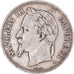 Moeda, França, Napoleon III, 5 Francs, 1869, Paris, VF(30-35), Prata, KM:799.1