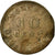 Monnaie, FRENCH STATES, ANTWERP, 10 Centimes, 1814, Anvers, TB, Bronze