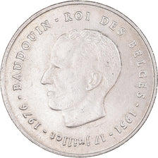 Moeda, Bélgica, 250 Francs, 250 Frank, 1976, Brussels, AU(50-53), Prata
