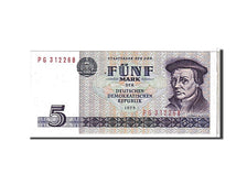 Banknote, Germany - Democratic Republic, 5 Mark, 1975, UNC(63)