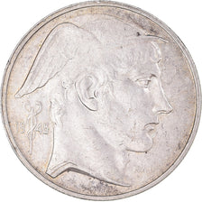 Coin, Belgium, 50 Francs, 50 Frank, 1948, EF(40-45), Silver, KM:137