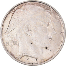 Coin, Belgium, 20 Francs, 20 Frank, 1950, EF(40-45), Silver, KM:140.1