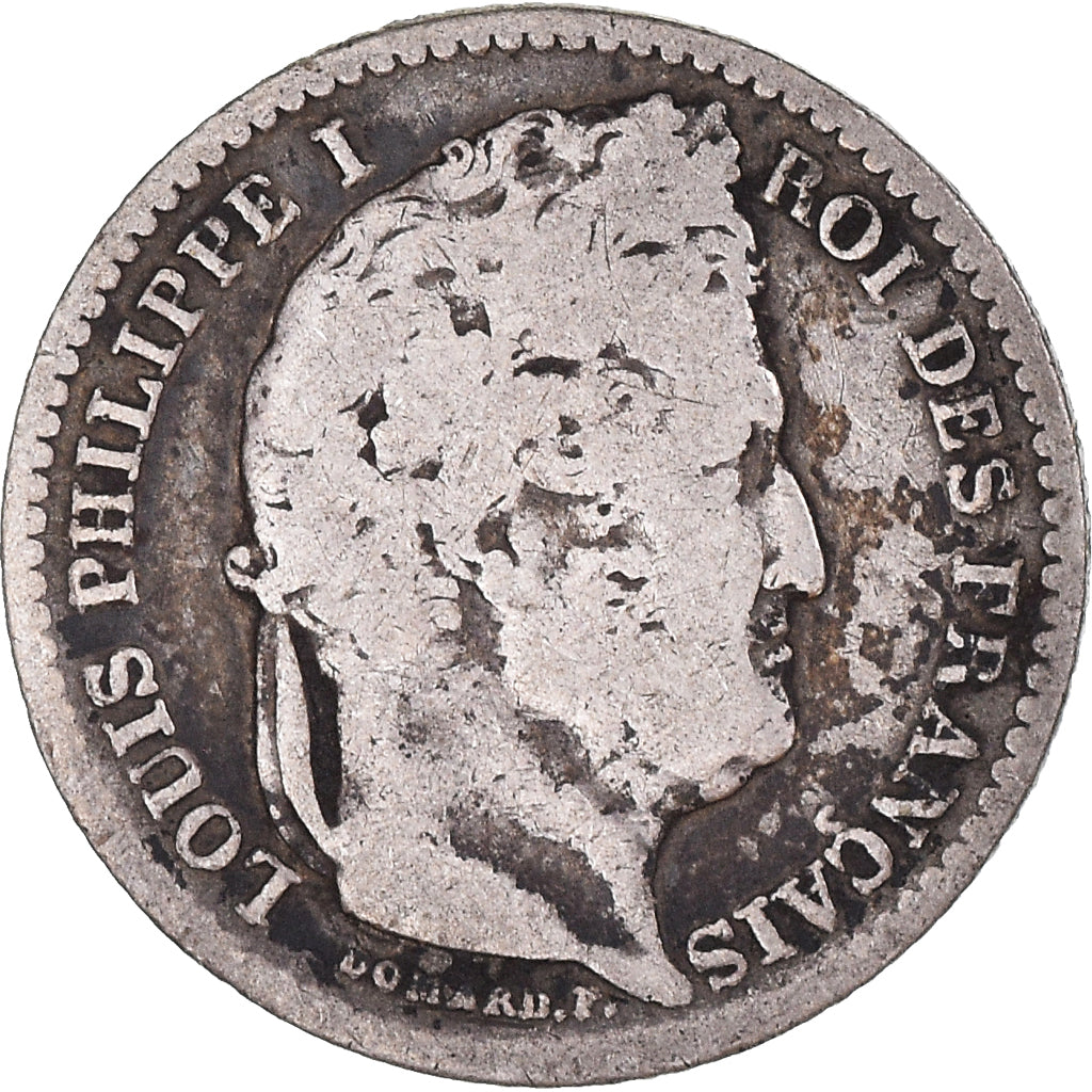 Moneta, Francia, Louis-Philippe I, 25 Centimes, 1846, Paris, MB, Argento