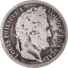 Moneta, Francia, Louis-Philippe I, 25 Centimes, 1846, Paris, MB, Argento