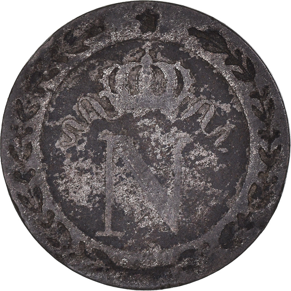 Coin, France, Napoléon I, 10 Centimes, 1808, Paris, VF(30-35), Billon