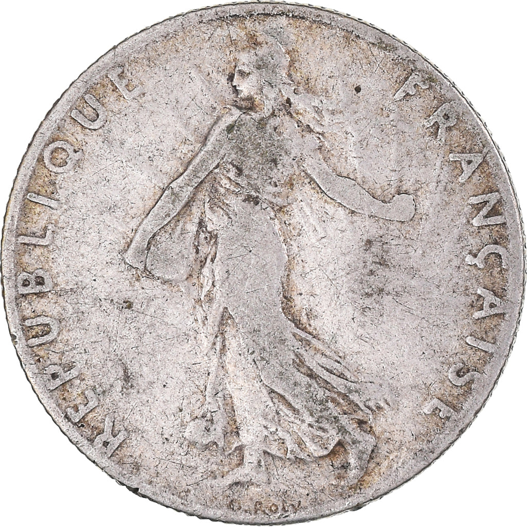 Coin, France, Semeuse, 50 Centimes, 1902, Paris, VF(30-35), Silver, KM:854
