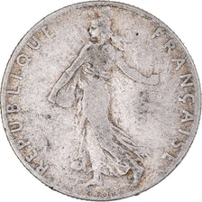 Coin, France, Semeuse, 50 Centimes, 1902, Paris, VF(30-35), Silver, KM:854