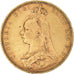 Monnaie, Grande-Bretagne, Victoria, Sovereign, 1889, TTB, Or, KM:767