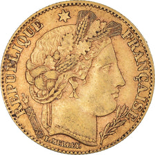 Münze, Frankreich, Cérès, 10 Francs, 1899, Paris, SS, Gold, KM:830