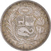 Peru, Sol, 1924, Philadelphia, EF(40-45), Silver, KM:218.1