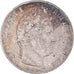Moeda, França, Louis-Philippe, 5 Francs, 1846, Bordeaux, VF(30-35), Prata
