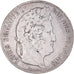 Coin, France, Louis-Philippe, 5 Francs, 1836, Rouen, VF(20-25), Silver