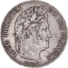Munten, Frankrijk, Louis-Philippe, 5 Francs, 1832, Strasbourg, FR+, Zilver
