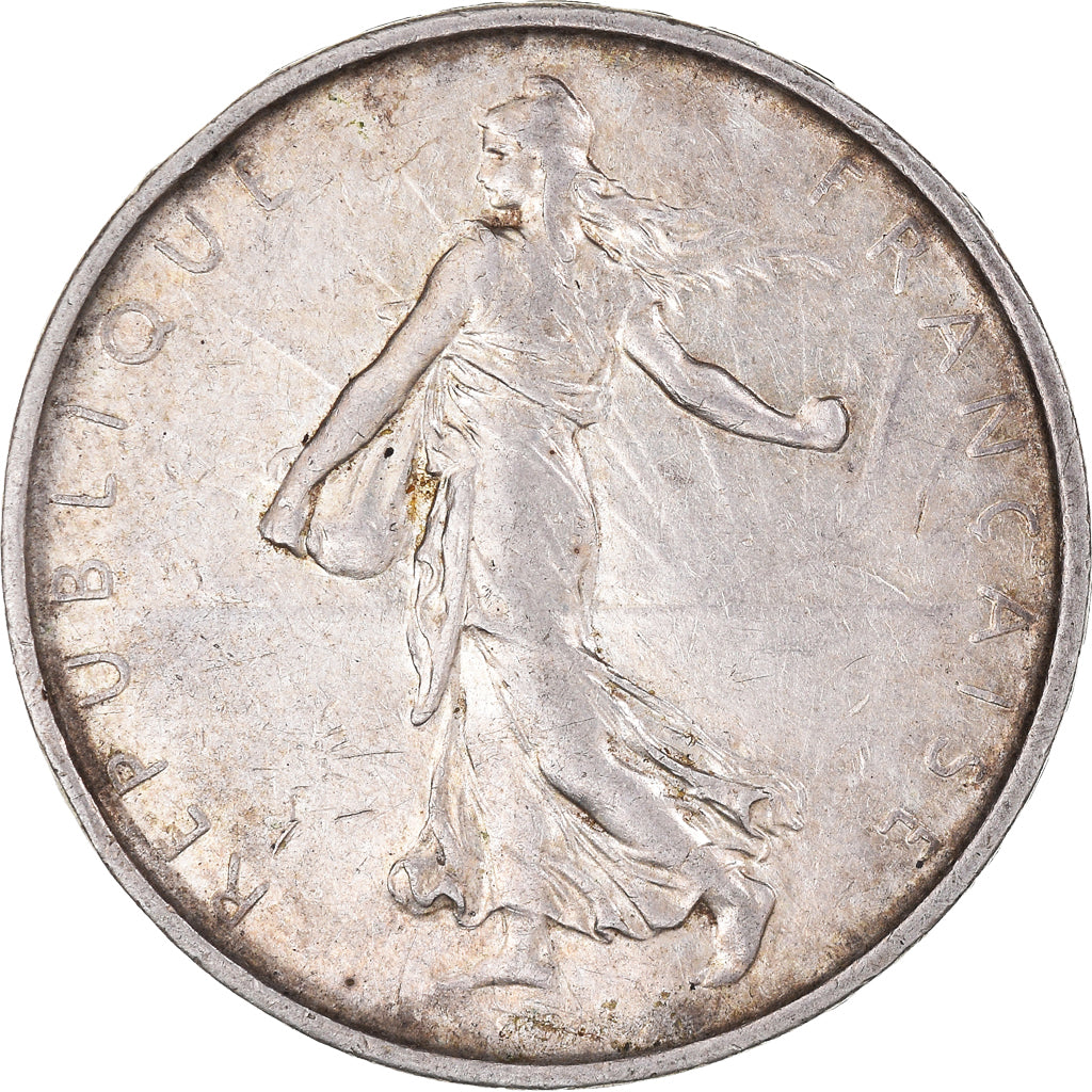 Monnaie, France, Semeuse, 5 Francs, 1966, TTB+, Argent, Gadoury:770, KM:926