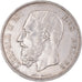 Coin, Belgium, Leopold II, 5 Francs, 5 Frank, 1869, Brussels, EF(40-45), Silver
