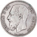 Moeda, Bélgica, Leopold II, 5 Francs, 5 Frank, 1870, Brussels, VF(30-35)
