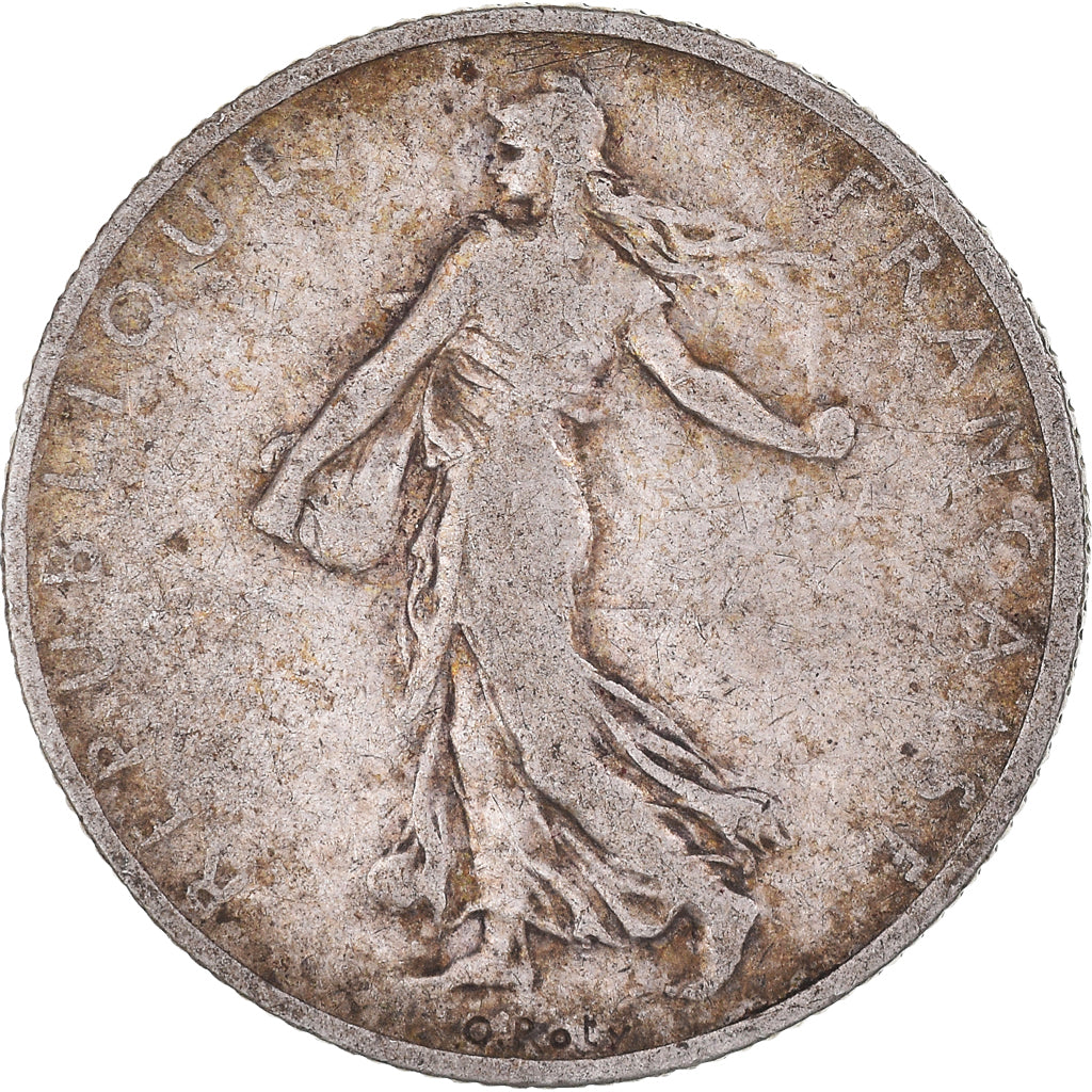 Coin, France, Semeuse, 2 Francs, 1901, Paris, VF(30-35), Silver, KM:845.1