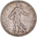 Moneta, Francja, Semeuse, 2 Francs, 1901, Paris, VF(30-35), Srebro, KM:845.1