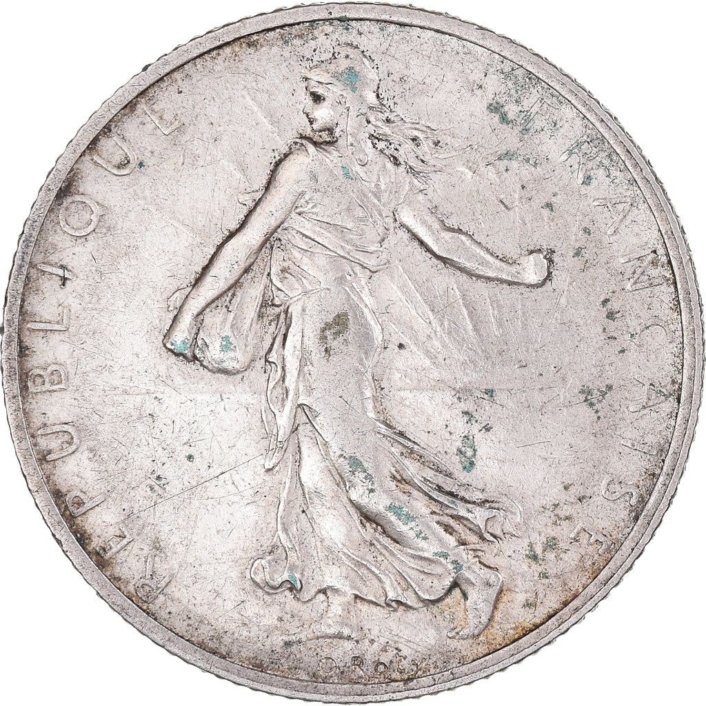 Coin, France, Semeuse, 2 Francs, 1910, Paris, EF(40-45), Silver, KM:845.1