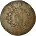 Coin, FRENCH STATES, ANTWERP, 10 Centimes, 1814, Antwerp, EF(40-45), Bronze
