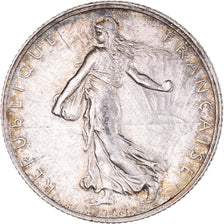 Coin, France, Semeuse, 2 Francs, 1919, Paris, AU(55-58), Silver, KM:845.1