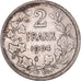 Münze, Belgien, 2 Francs, 2 Frank, 1904, S, Silber, KM:59