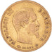 Moeda, França, Napoleon III, 10 Francs, 1855, Paris, VF(30-35), Dourado
