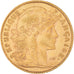 Münze, Frankreich, Marianne, 10 Francs, 1907, Paris, SS+, Gold, KM:846