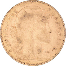 Coin, France, Marianne, 10 Francs, 1911, Paris, EF(40-45), Gold, KM:846