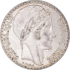 Munten, Frankrijk, Turin, 20 Francs, 1934, Paris, ZF+, Zilver, KM:879