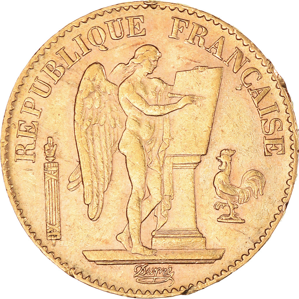 Munten, Frankrijk, Génie, 20 Francs, 1894, Paris, ZF+, Goud, KM:825