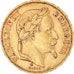 Moneta, Francja, Napoleon III, Napoléon III, 20 Francs, 1870, Paris, AU(50-53)