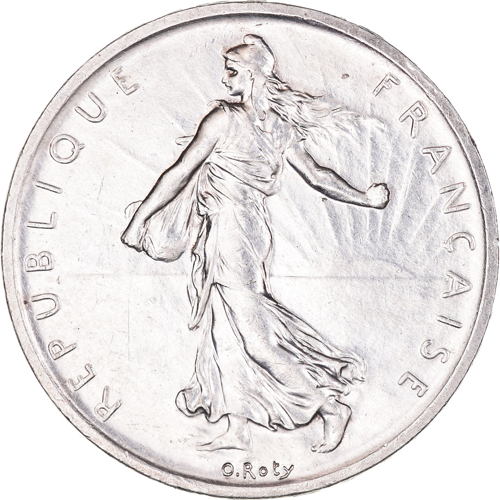 Coin, France, Semeuse, 5 Francs, 1960, MS(63), Silver, KM:926, Gadoury:770