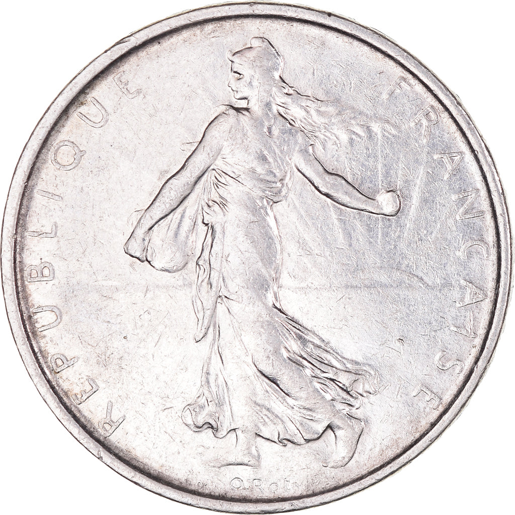 Coin, France, Semeuse, 5 Francs, 1963, Paris, MS(63), Silver, KM:926
