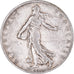 Monnaie, France, Semeuse, 2 Francs, 1908, Paris, TB+, Argent, Gadoury:532