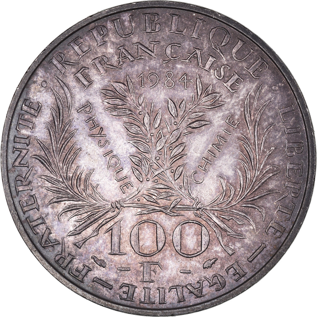 Coin, France, Marie Curie, 100 Francs, 1984, AU(50-53), Silver, KM:955