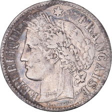 Coin, France, Cérès, 2 Francs, 1887, Paris, VF(30-35), Silver, KM:817.1
