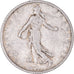 Moneta, Francia, Semeuse, Franc, 1905, Paris, MB+, Argento, KM:844.1