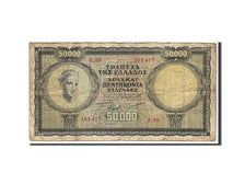Greece, 50,000 Drachmai, 1950, KM #185a, VG(8-10), 105477